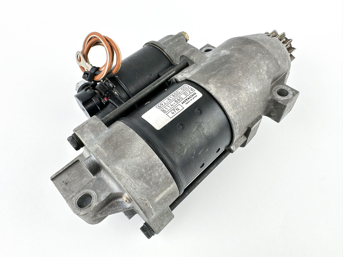 Yamaha 200 225 HP 4 Stroke Outboard Starter Motor Assembly 69J-81800-00-00 2002-10