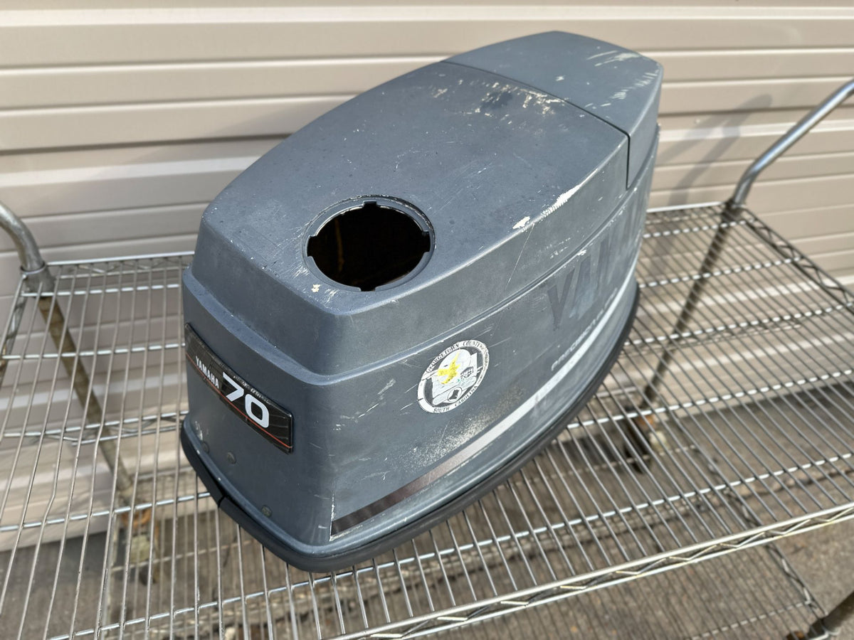 2000-2008 Yamaha 70HP 2 Stroke Outboard Top Cover Cowling Hood