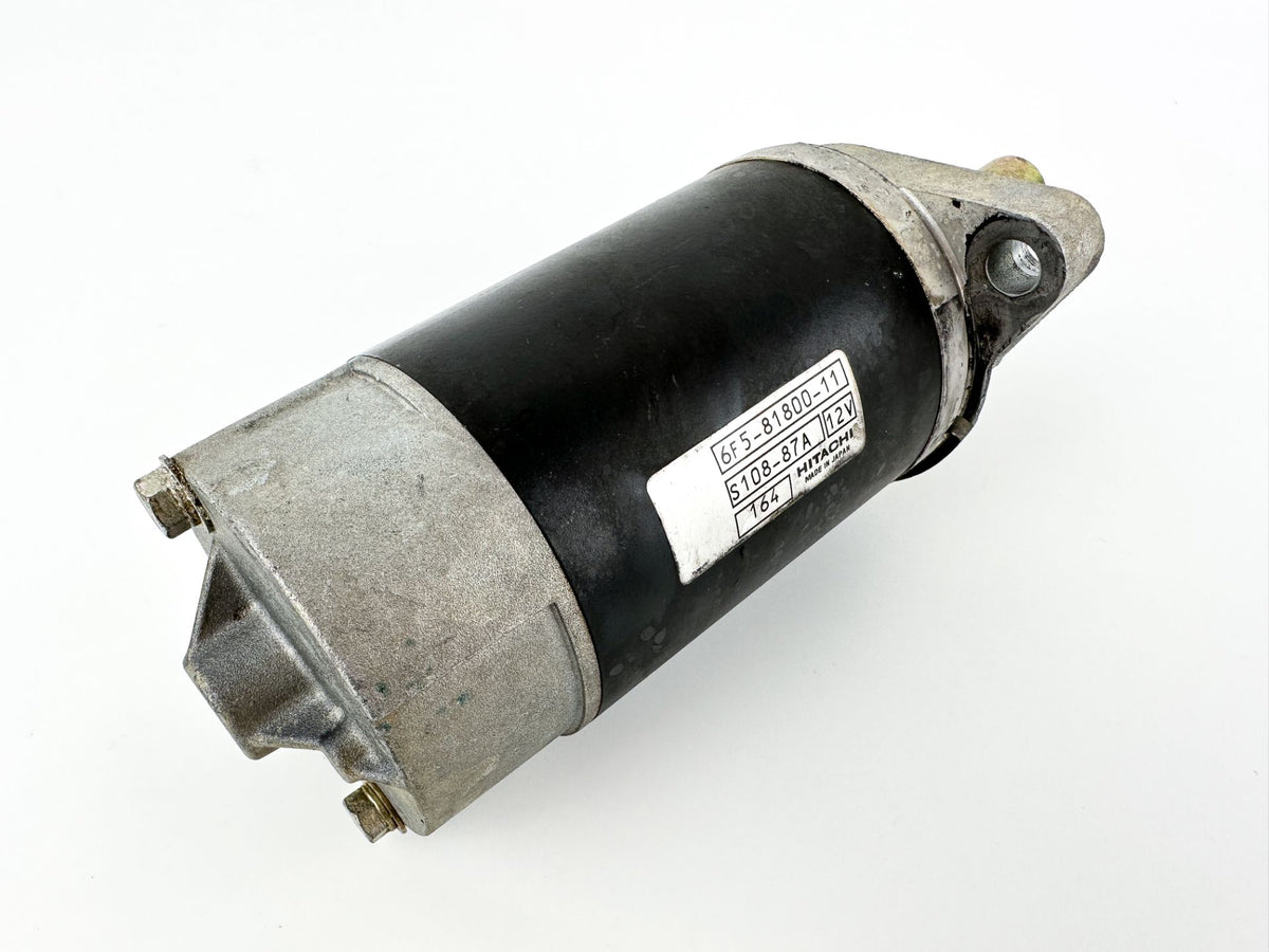 2002 Yamaha 50 HP 2 Stroke Outboard Starter Motor 6F5-81800-11-00 OEM