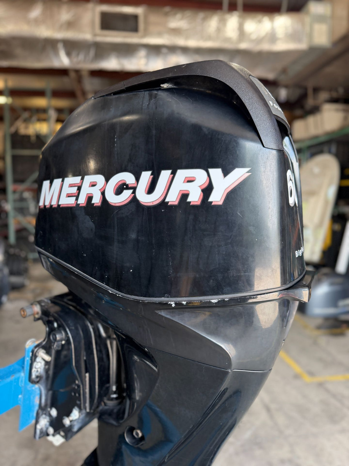 2012 Mercury 60HP 4 Stroke Outboard 20" Long Shaft Big Foot - 167 Hours