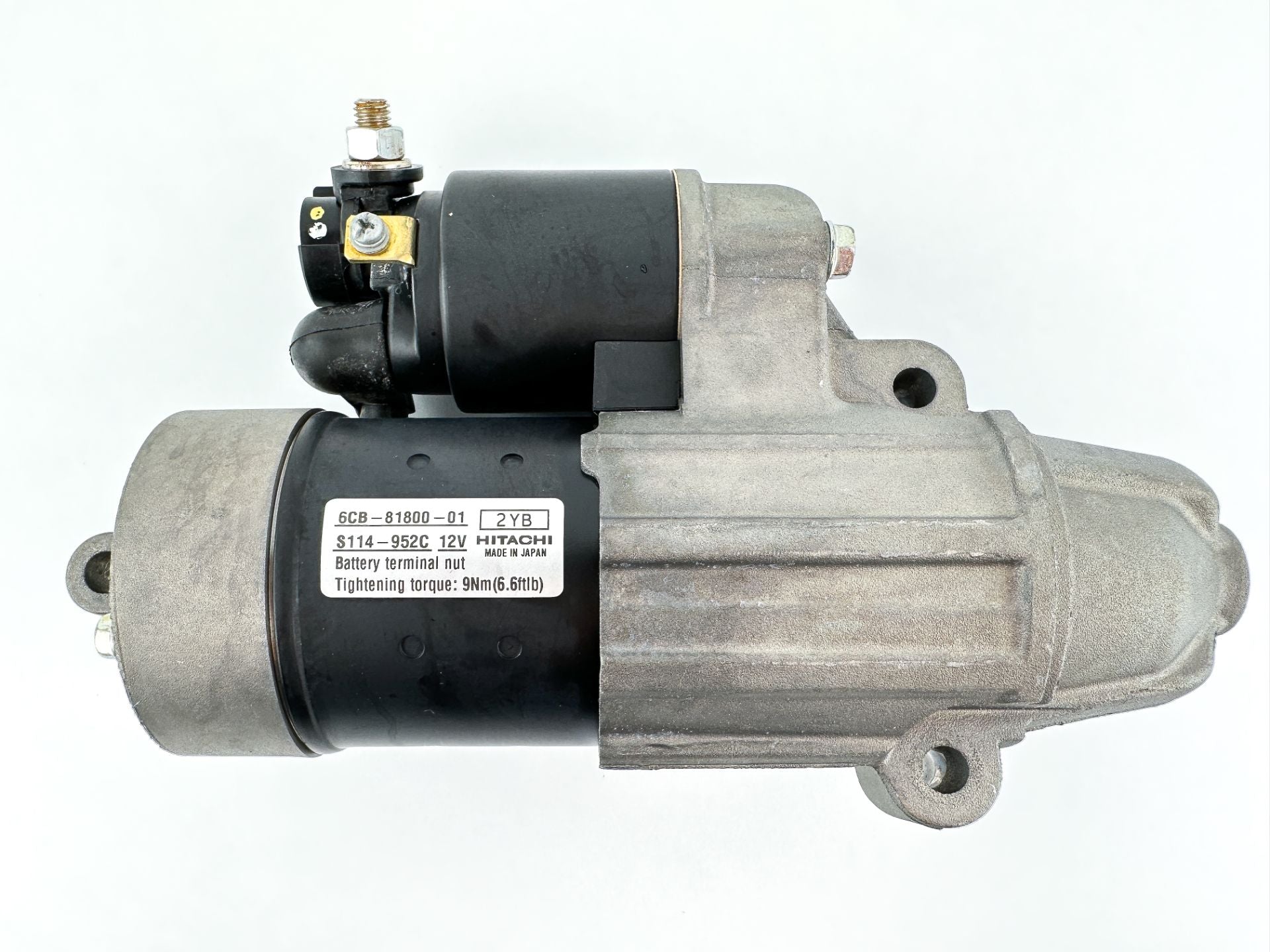 2022 Yamaha 200 HP 4 Stroke Outboard Starter Motor 6CB-81800-01-00 OEM