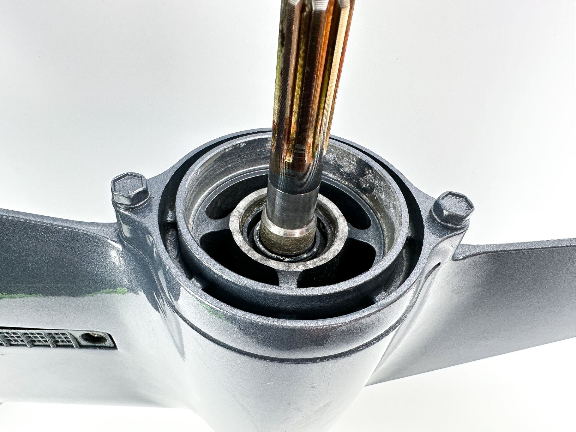 01-2010 Yamaha 8HP 4 Stroke Outboard 20" Lower Unit High Thrust Gear Case