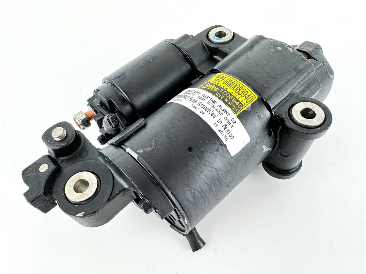 2016 Mercury 90 HP 4 Stroke Outboard Starter Motor 8M0088064 OEM