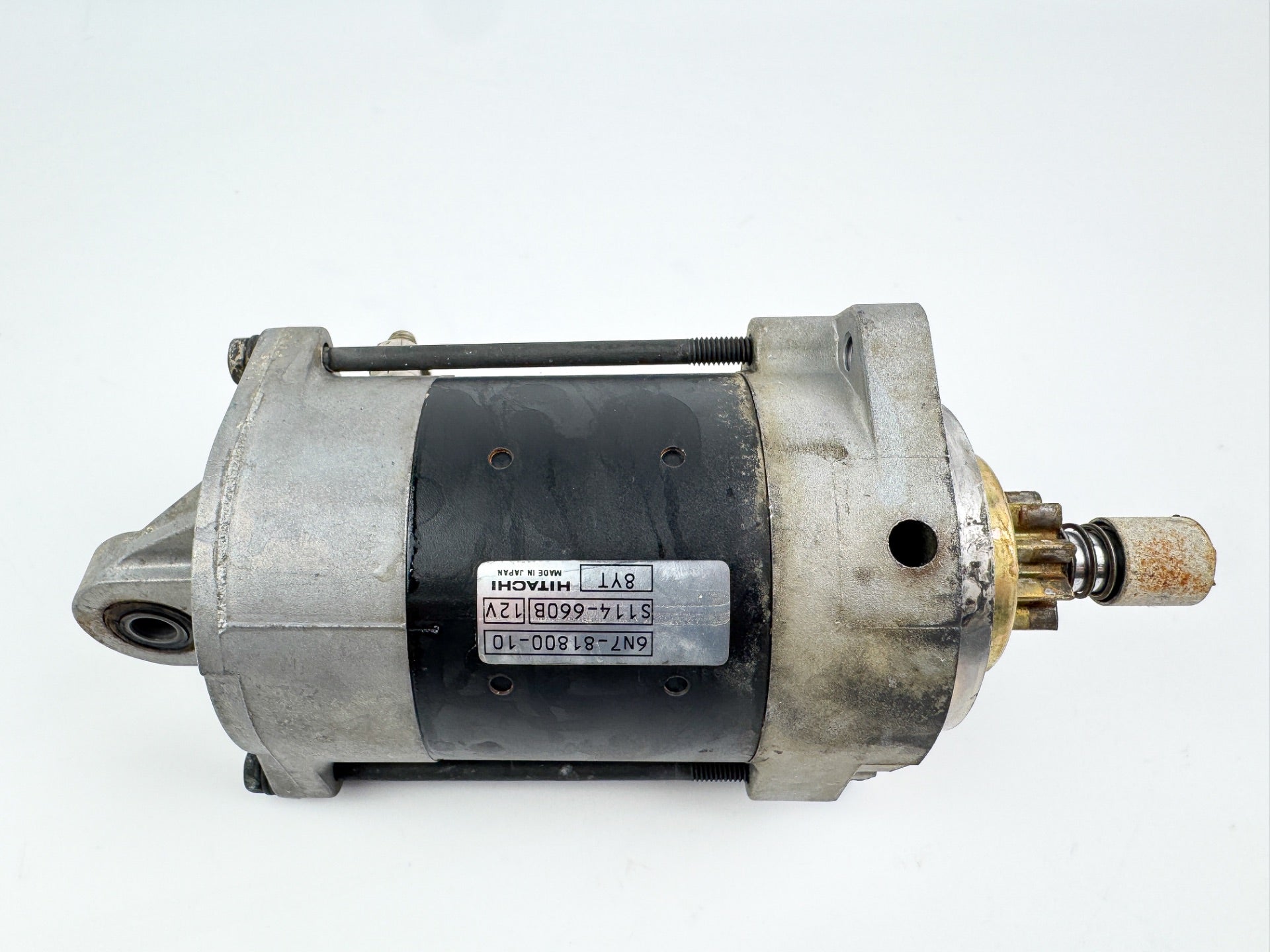 1999 Yamaha 200 HP 2 Stroke Outboard Starter Motor 6N7-81800-01-00 OEM