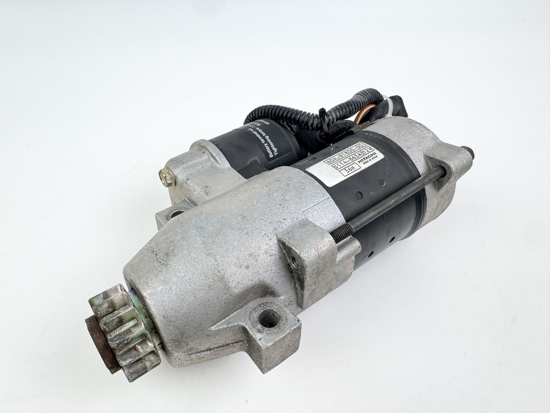 2004 Yamaha 250 HP 2 Stroke Outboard Starter Motor 60X-81800-00-00
