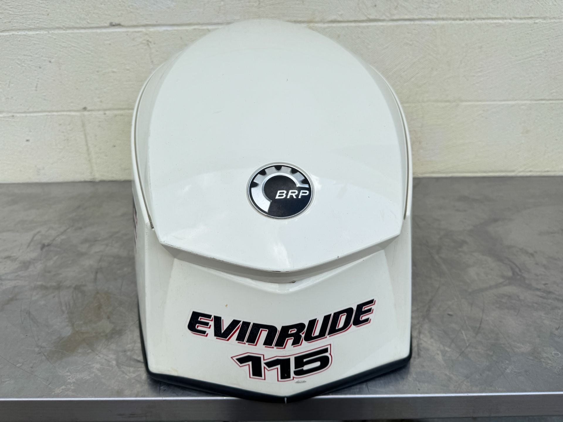 2008 Evinrude 115HP 2 Stroke Etec Outboard Top Cowling 0285629 OEM