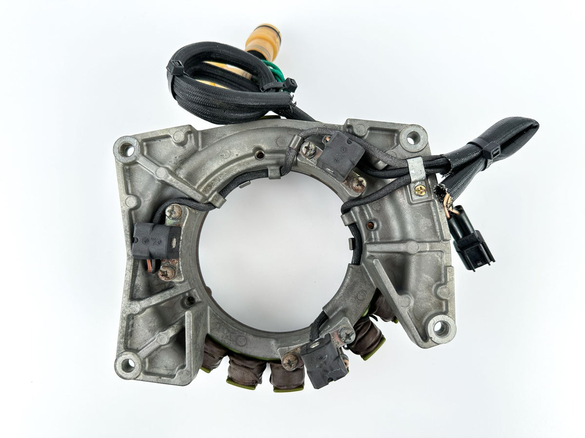 2004 Yamaha 225 HP 4 Stroke Outboard Coil Pulser Base Stator Assembly 69J-81460-01-00 OEM