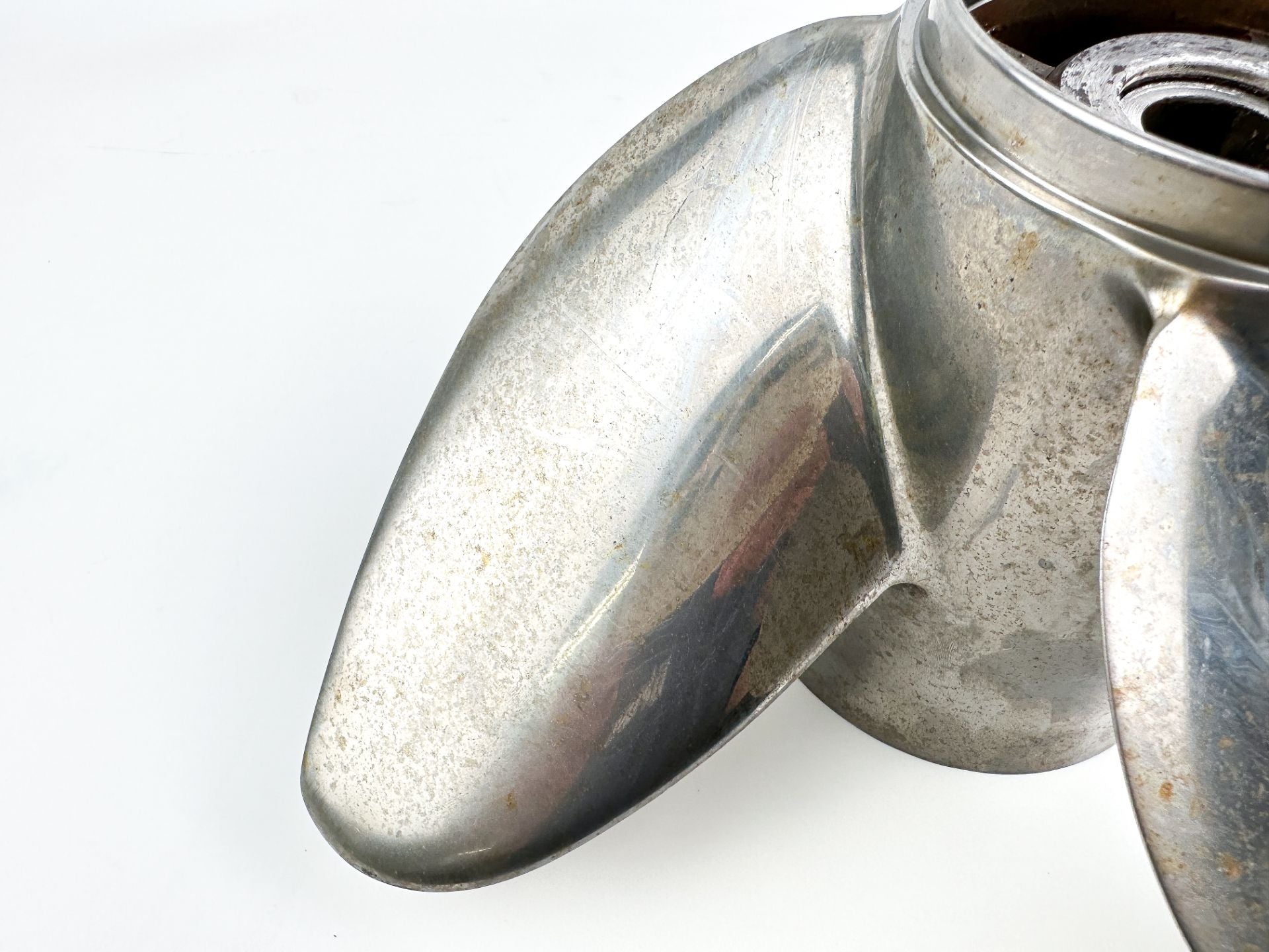 Honda Stainless Steel Prop Propeller 4 Blade Stainless Steel 15 1/4" X 15P LH