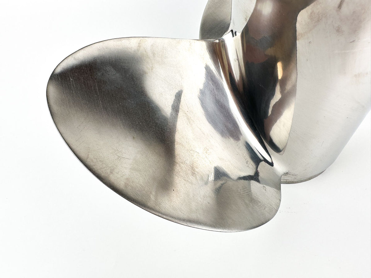 Solas Stainless Steel Propeller Prop 3 Blade 13" X 19P Left Hand Counter