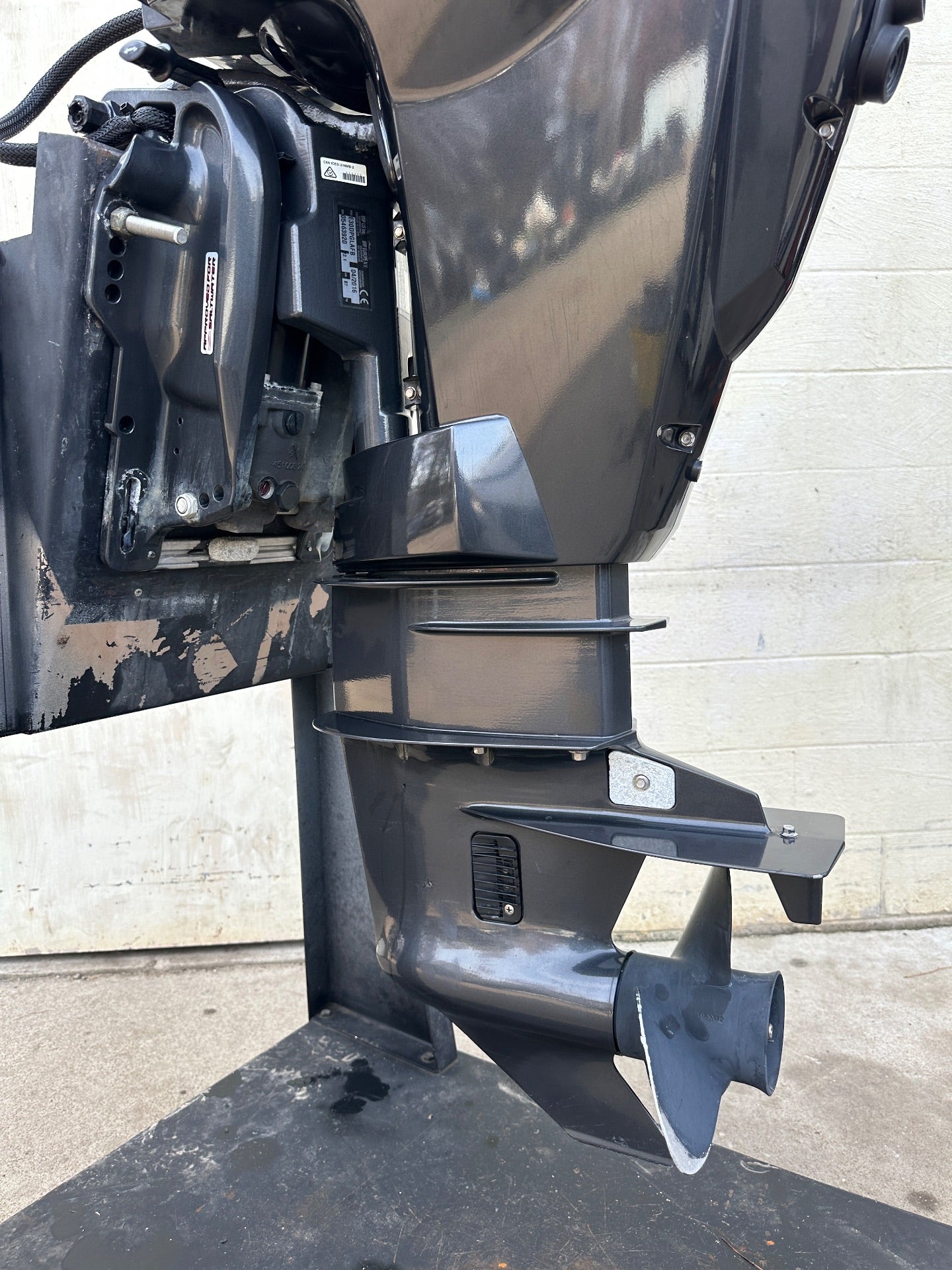 2016 Evinrude 30HP Etec 2 Stroke Outboard Engine W/ 20" Shaft - 78 Hours