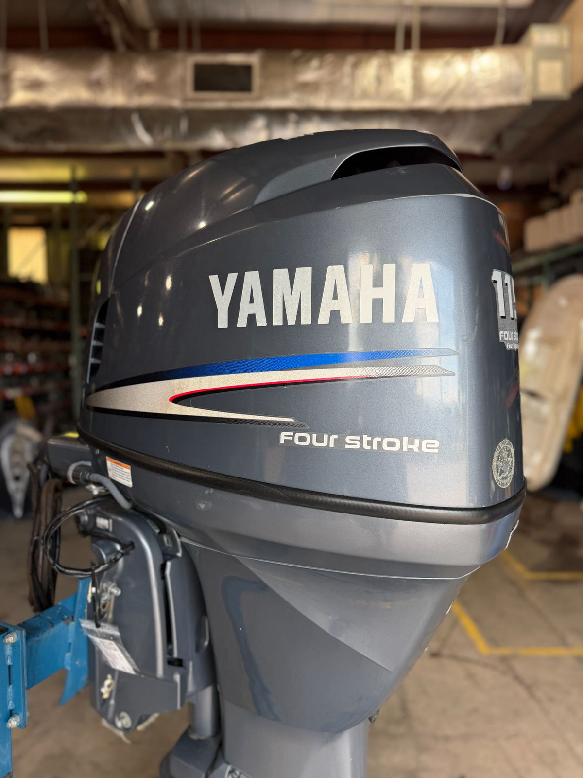 2008 Yamaha F115 115HP 4 Stroke Outboard W/ 25" Shaft 480 Hours