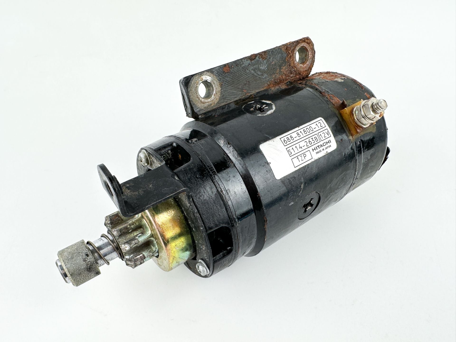 2004 Yamaha 90 HP 2 Stroke Outboard Starter Motor 688-81800-12-00 OEM