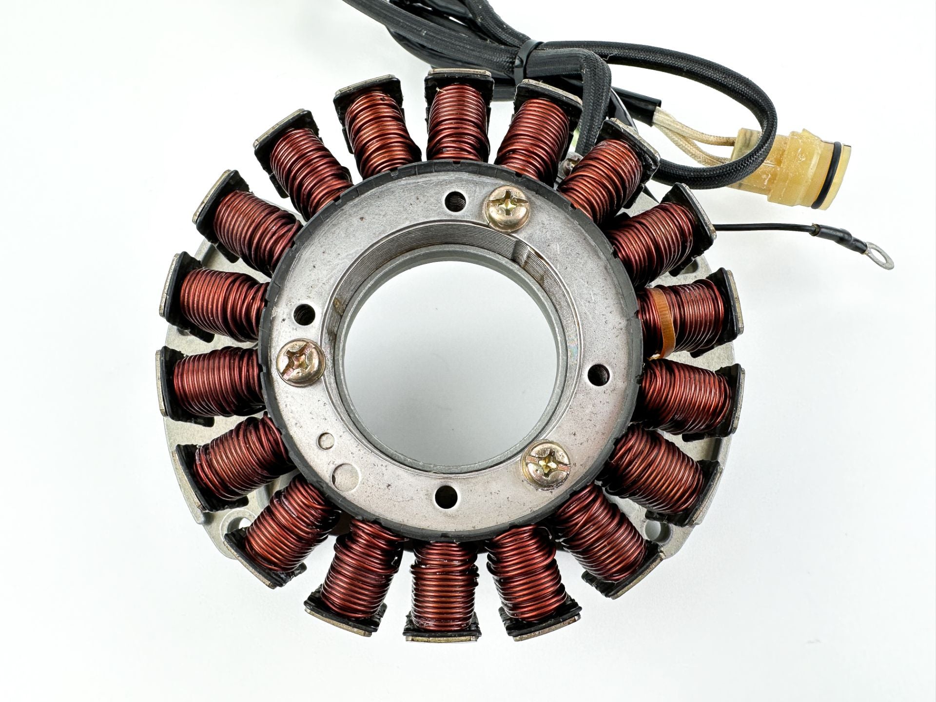 02-04 Yamaha 75 80 90 100 HP 4 Stroke Outboard Pulser Base Stator Assembly 67F-85560-01-00