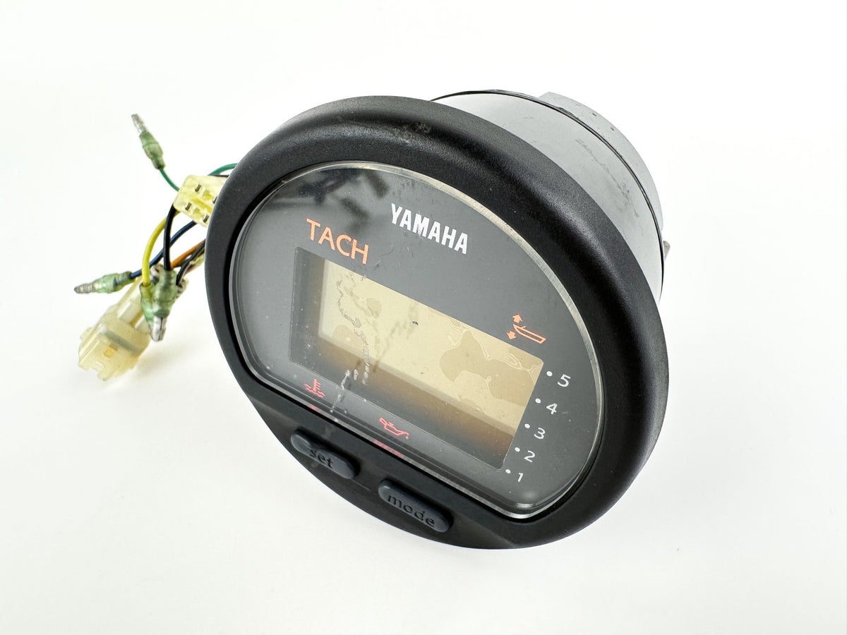 Yamaha Outboard Tachometer Multi-Function Gauge Digital - Scratched