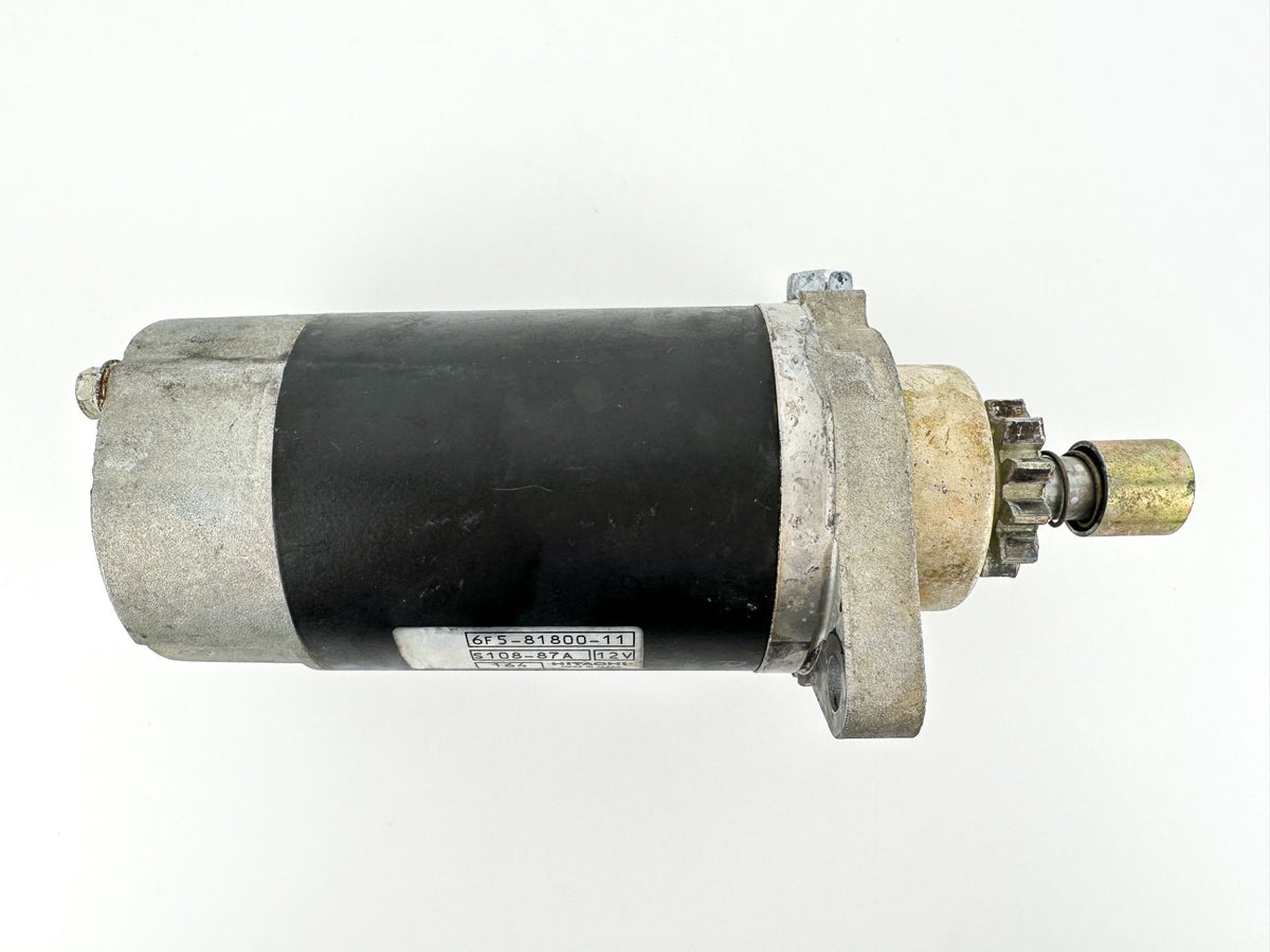 2002 Yamaha 50 HP 2 Stroke Outboard Starter Motor 6F5-81800-11-00 OEM