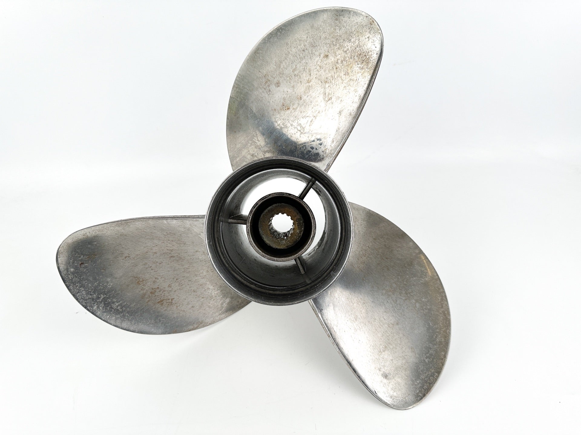 Yamaha Stainless Steel 3 Blade Prop Propeller 15 1/4" x 17P LH Counter