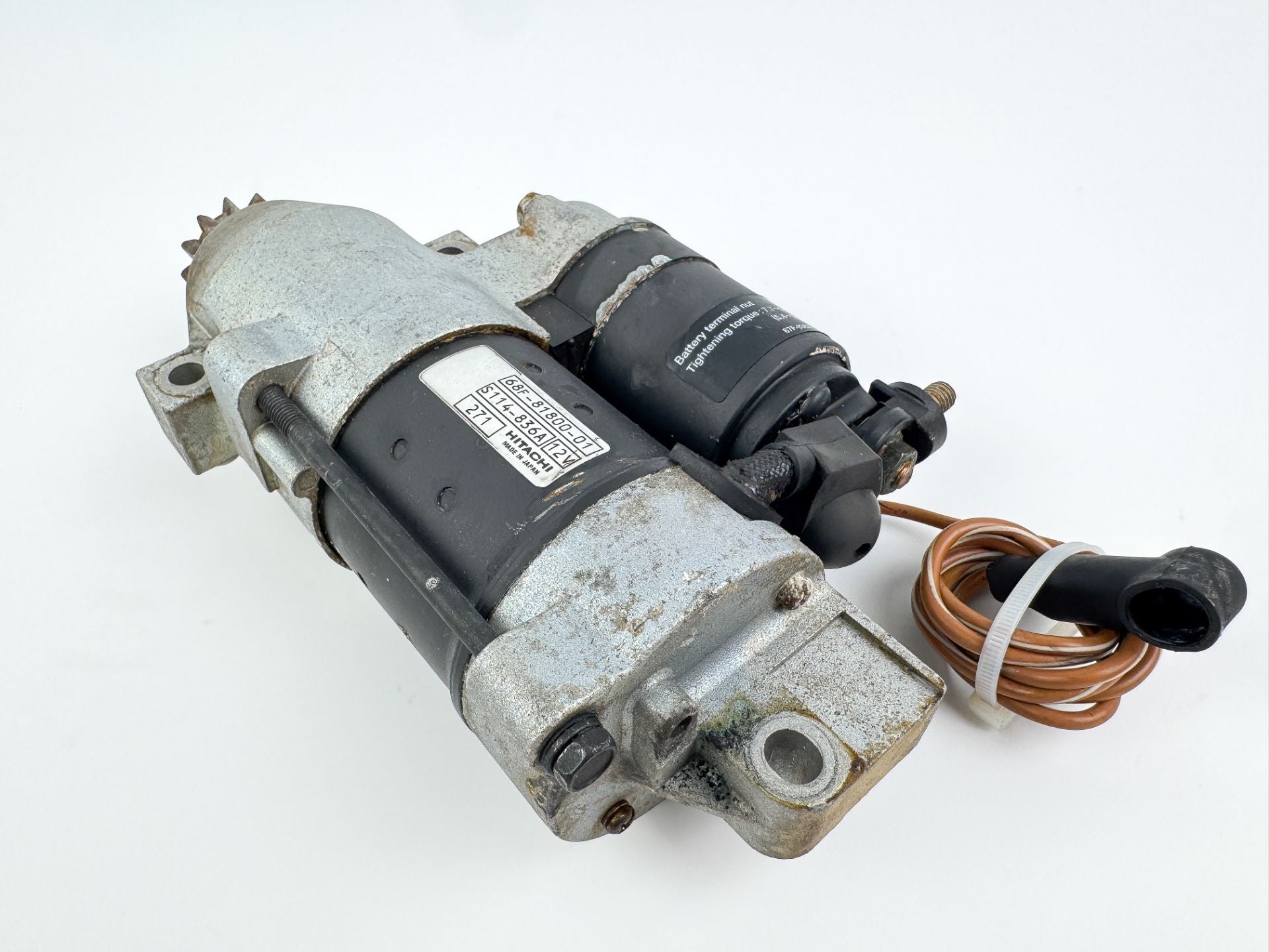 2002-2003 Yamaha 200 HP 2 Stroke Outboard Starter Motor 68F-81800-04-00
