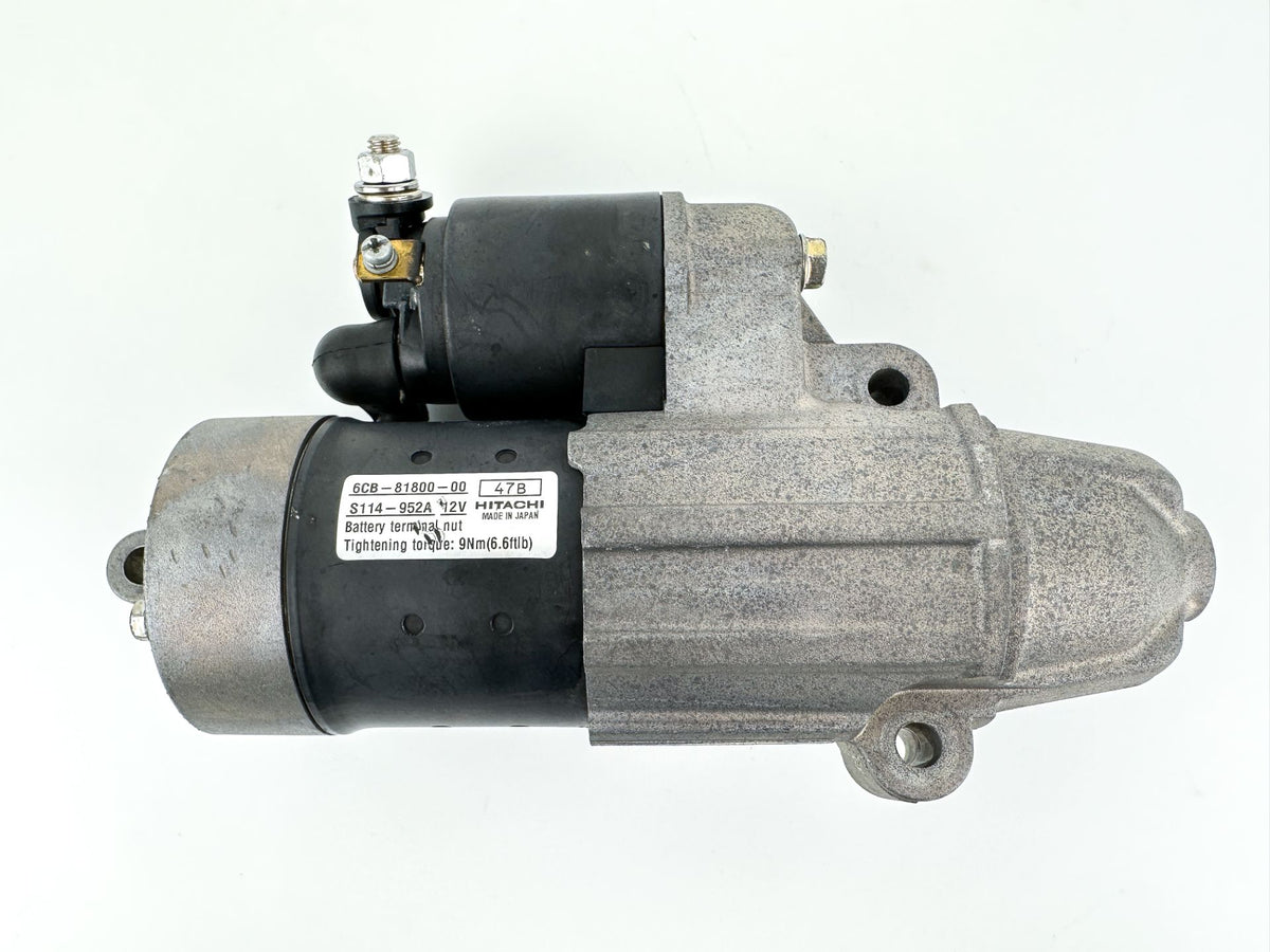 2014 Yamaha 200 HP 4 Stroke Outboard Starter Motor 6CB-81800-00-00 OEM