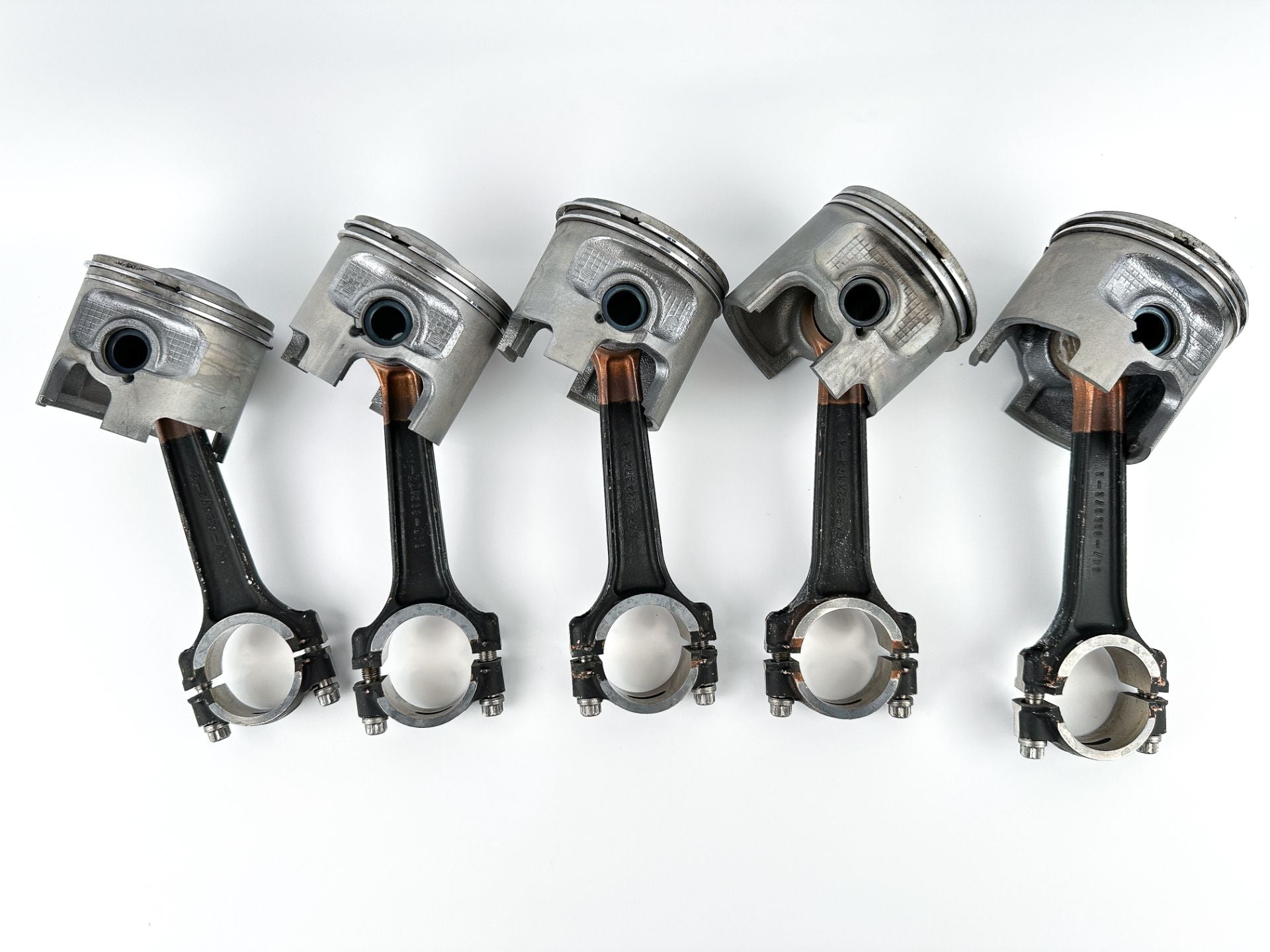 2014 Mercury 250 HP 2 Stroke Outboard Piston W/ Connecting Rod Set 843199T13