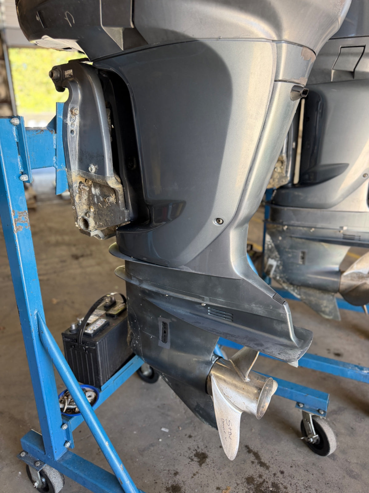 Twin 2007 Yamaha F250 250HP 4 Stroke Outboard Engines 25" - 205 Hours