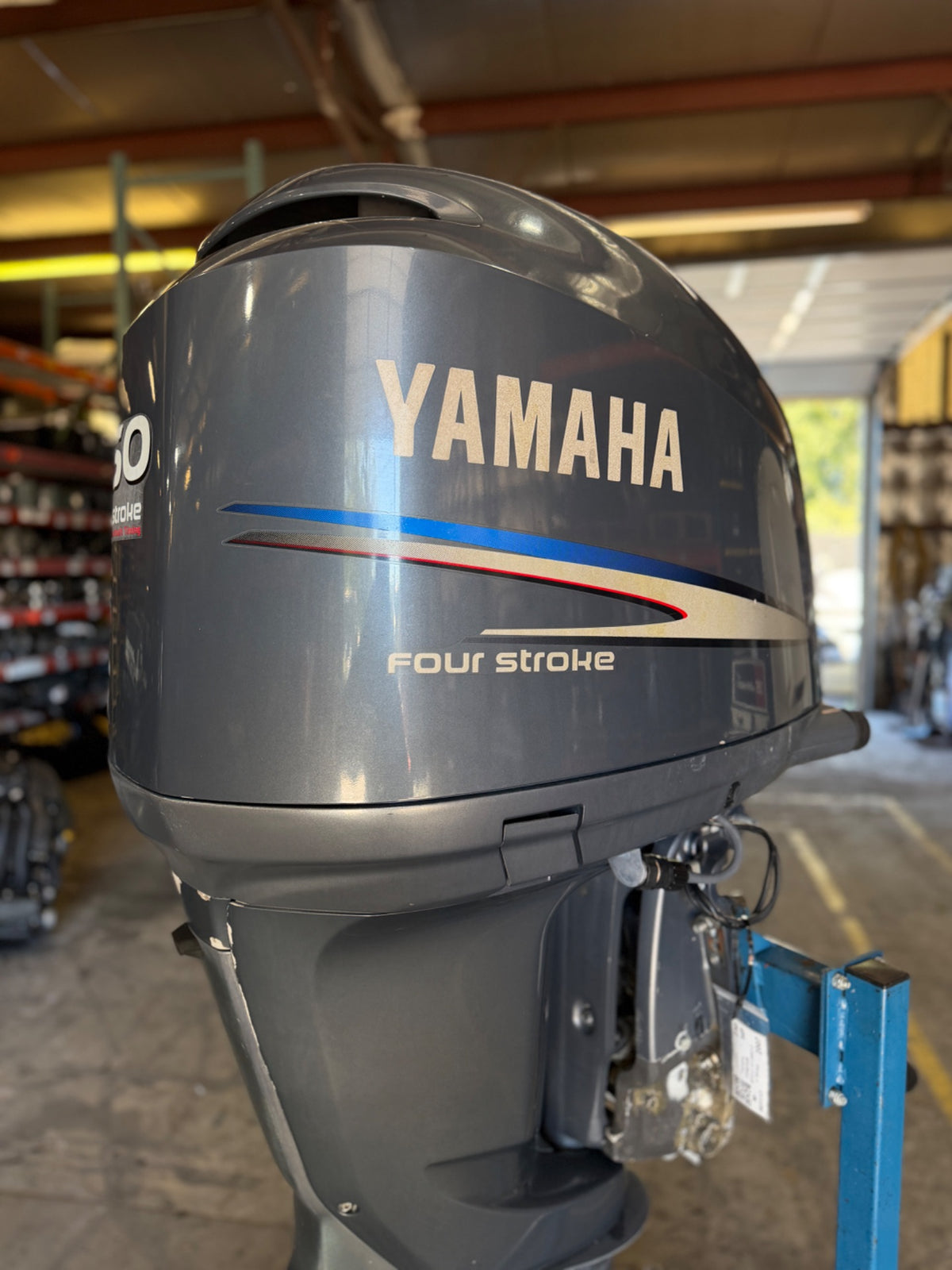2007 Yamaha 250HP 4 Stroke Outboard Engine 30" 195 Hours Serviced