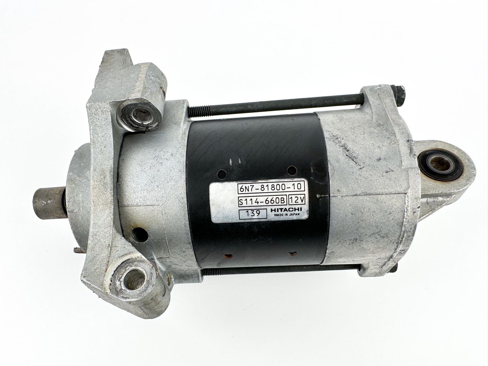 2001 Yamaha 115 HP 2 Stroke Outboard Starter Motor 6N7-81800-10-00 OEM