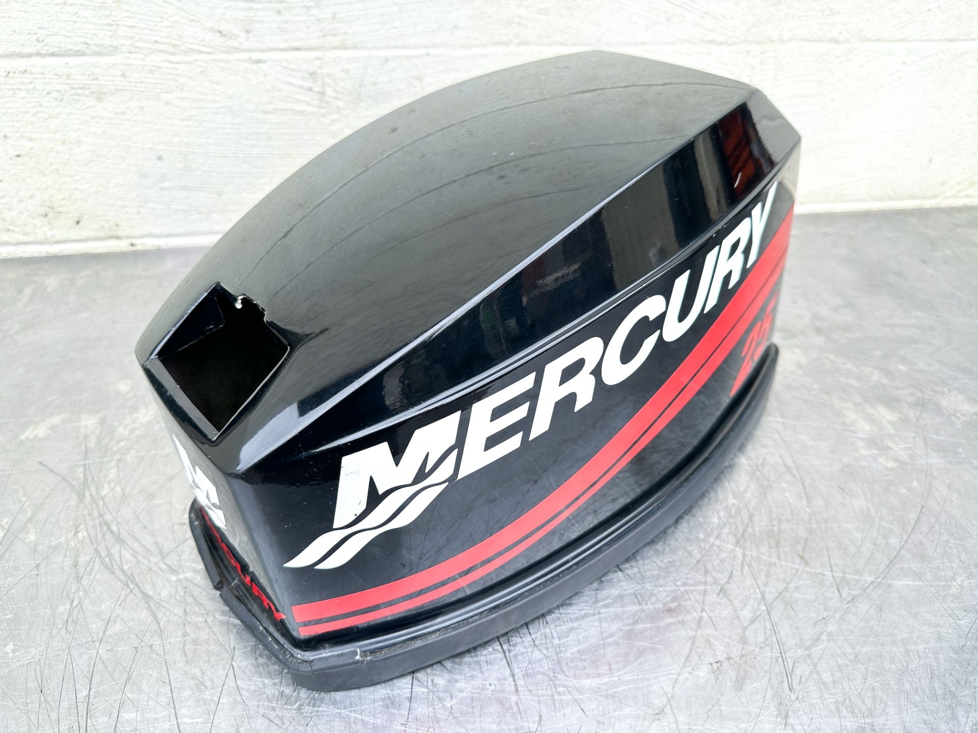 1999 Mercury 25 HP 2 Stroke Outboard Top Cowling 9163T19 OEM