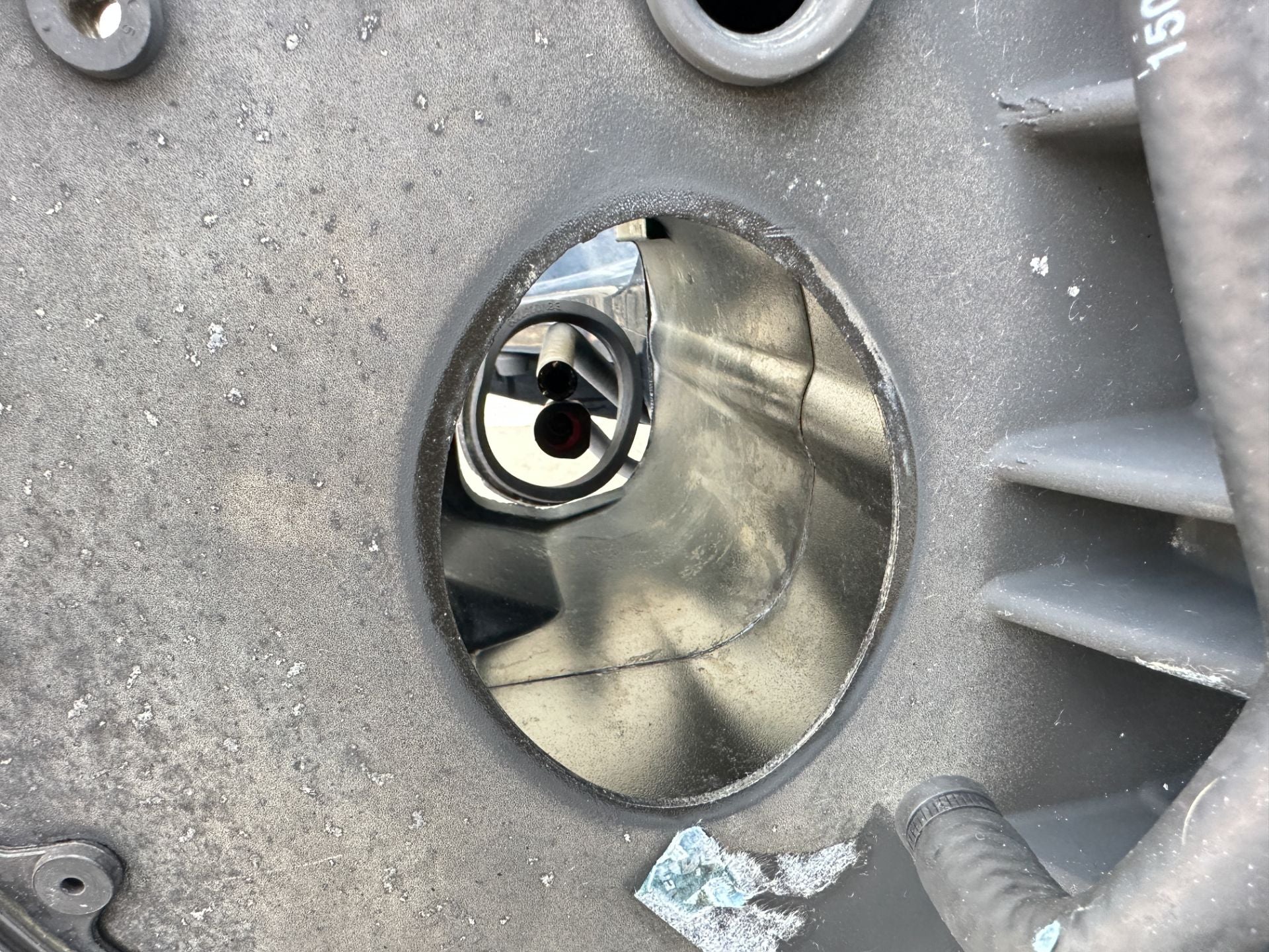 2015 Mercury 90 HP 4 Stroke Outboard Complete Midsection & Swivel Bracket 8M0091527 OEM