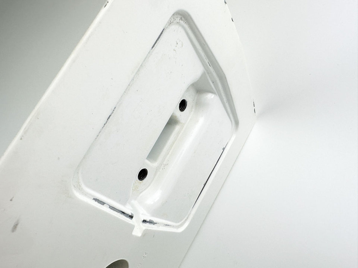 Mercury 450R XXL Lower Unit Gear Case 5.44 Housing 1.6 8M0159677 - Fusion White