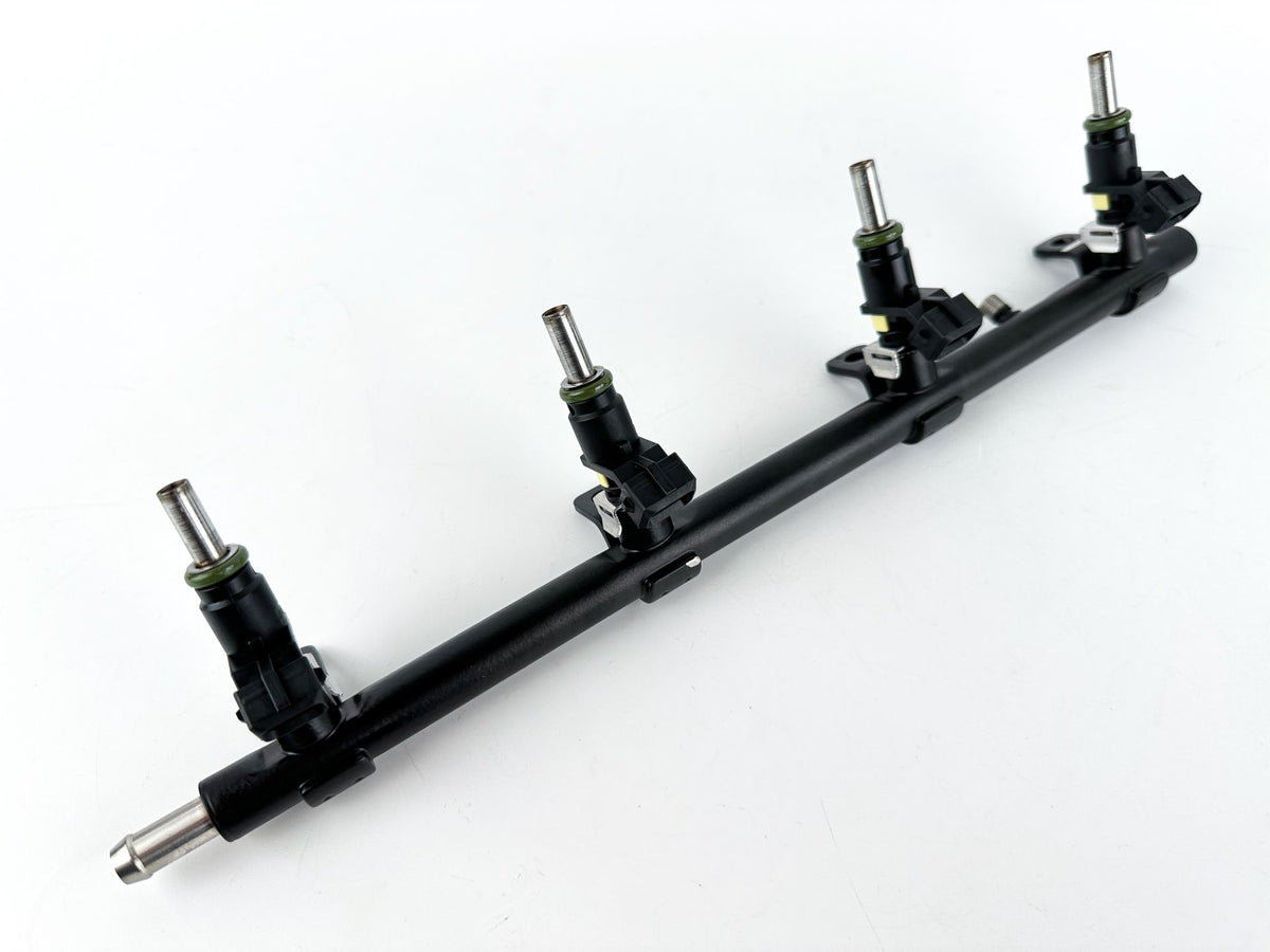 2016 Mercury 90 HP 4 Stroke Outboard Fuel Injector Set W/ Rail 8M6002428 OEM