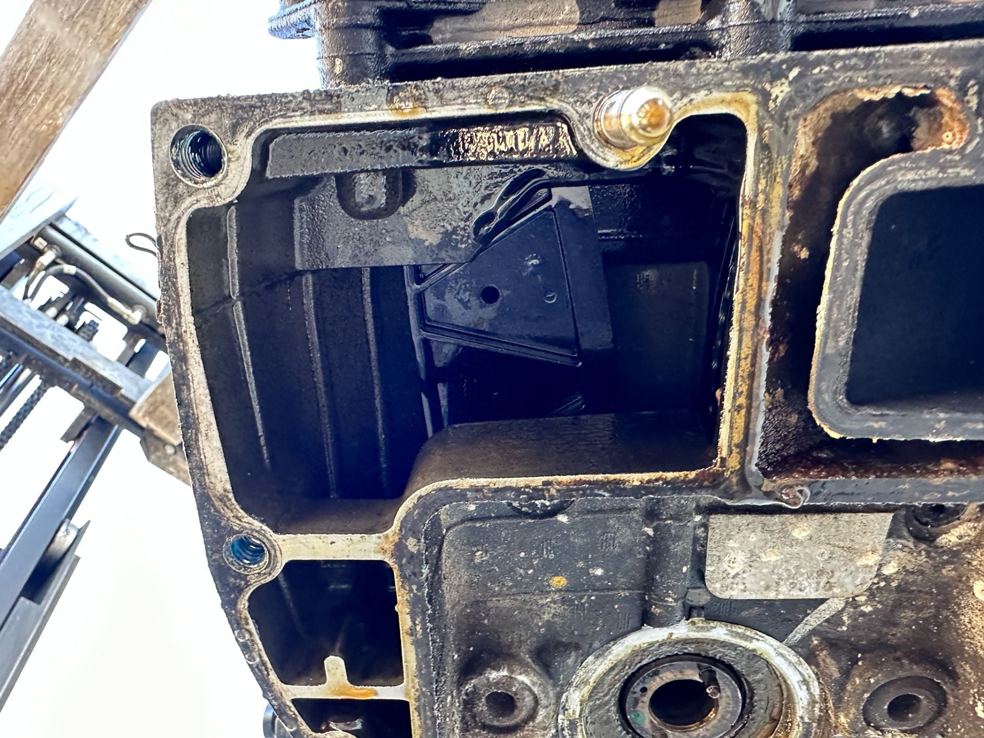 2014 Mercury 115HP 4 Stroke Outboard Powerhead 897148A08 Tested