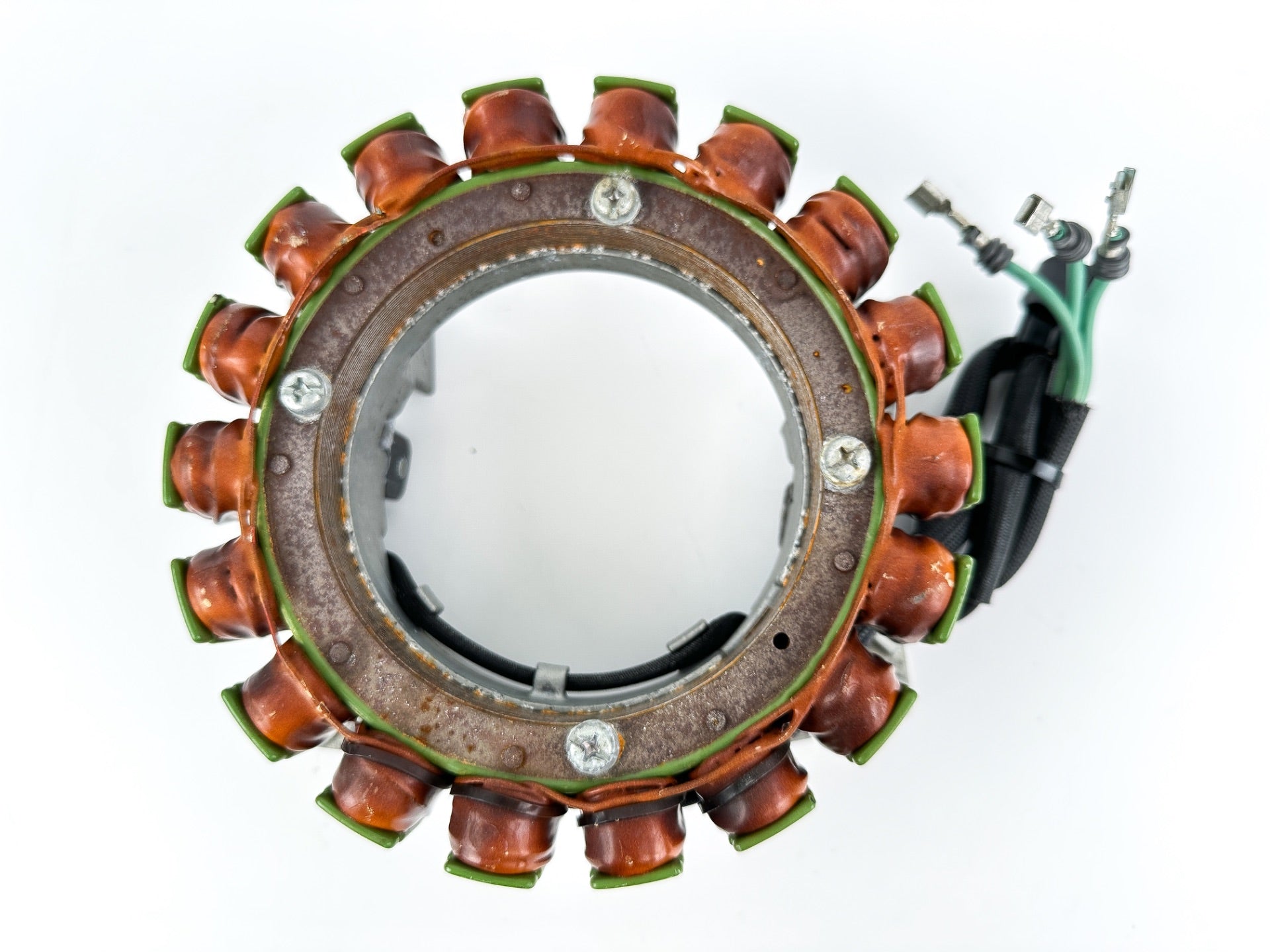 2004 + Yamaha 150HP 4 Stroke Outboard Stator & Base Assembly 63P-81460-00-00
