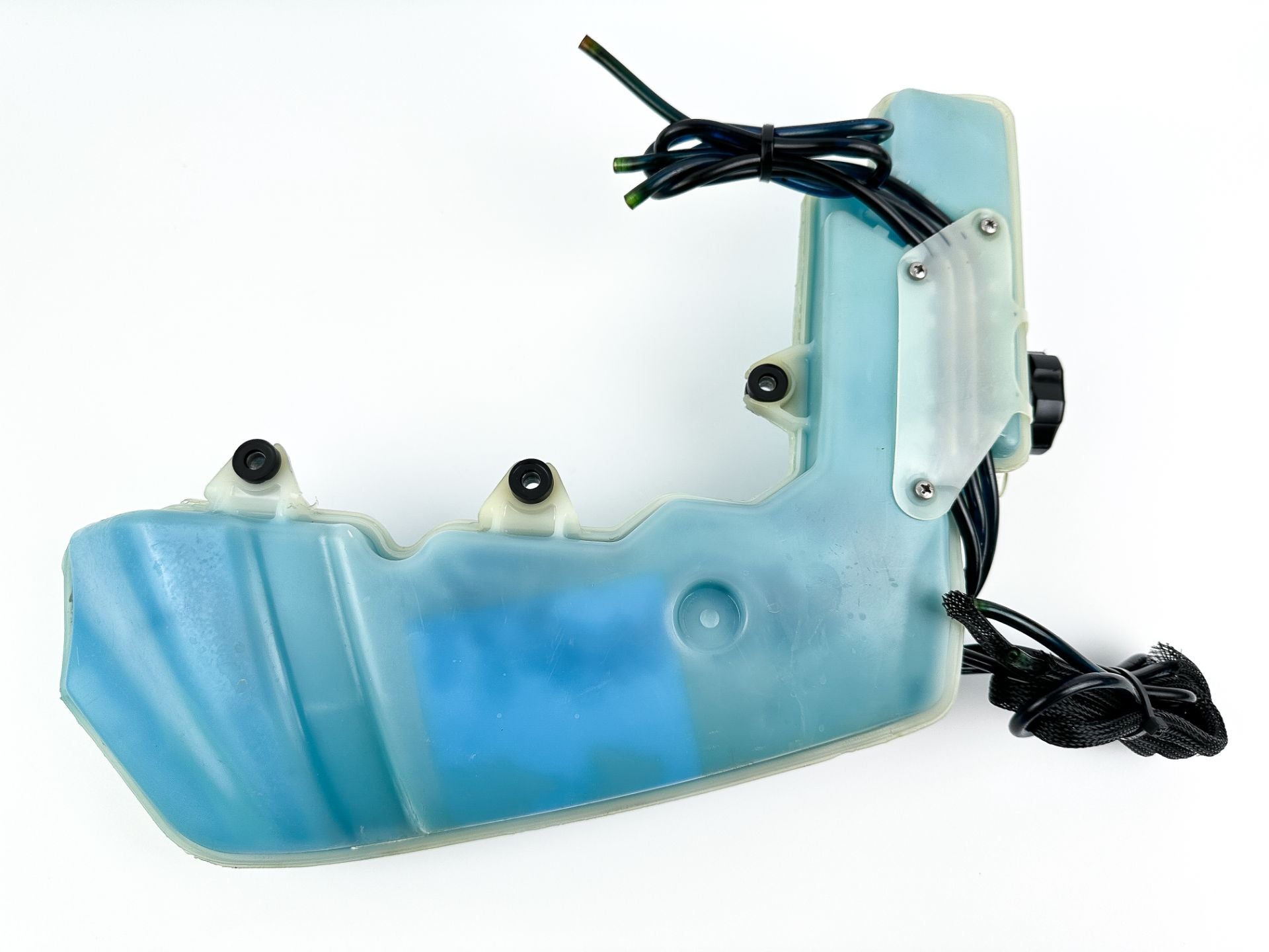 2013 Evinrude 75 HP 2 Stroke Outboard Oil Tank W/ Pump 5007915 OEM