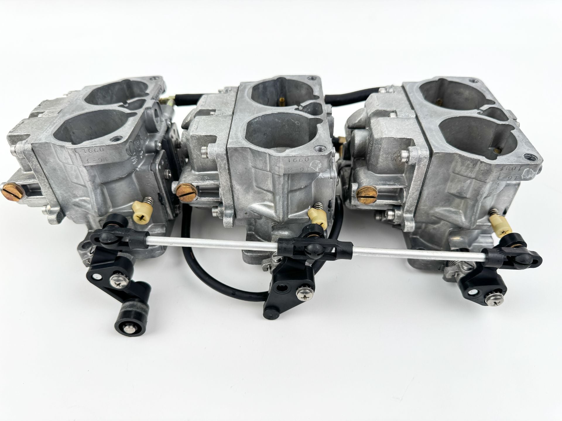 2001 Mercury 150 HP 2 Stroke Outboard Carburetor Set 828272T67 OEM