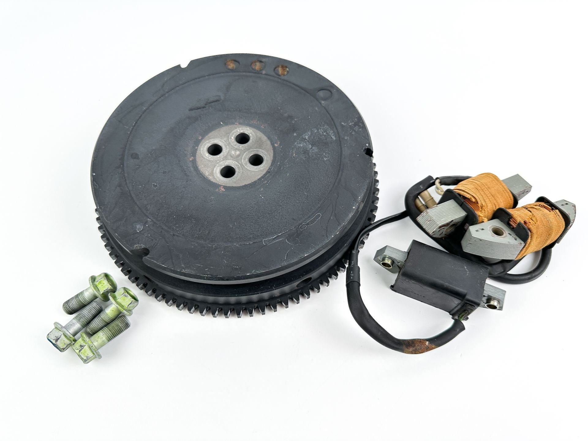 2003 Honda 50 HP 4 Stroke Outboard Charging and Flywheel Assembly 31630-ZV5-912