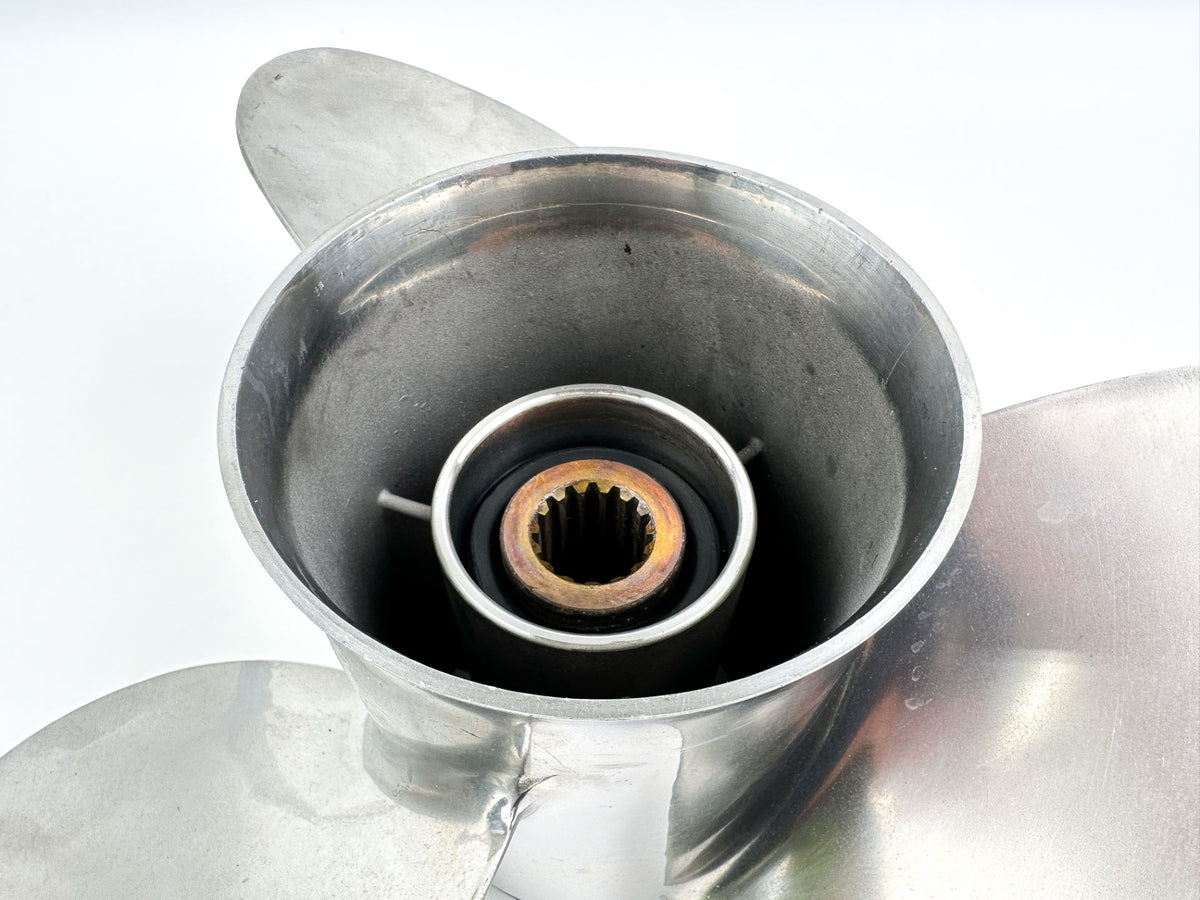 Solas Stainless 3 Blade Steel Propeller 14 1/4" x 17P Right Hand