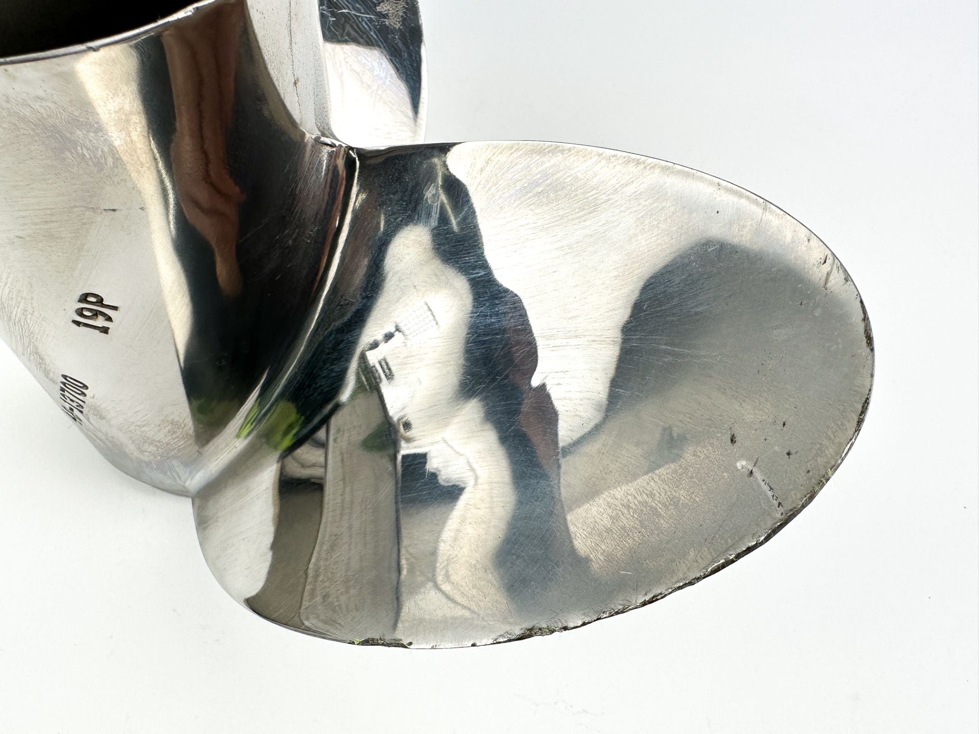 Mercury Mirage Stainless Steel Prop Propeller 15 1/4" x 19P 48-13700 RH