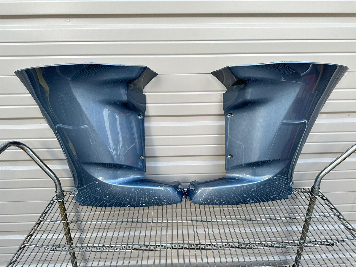 2012 Yamaha 350 HP 4 Stroke Outboard Lower Apron Cover Set 6AW-42741-00-8D OEM