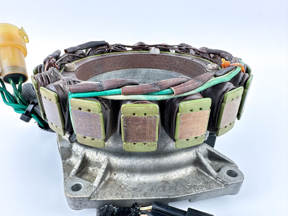 2004 Yamaha 225 HP 4 Stroke Outboard Coil Pulser Base Stator Assembly 69J-81460-01-00 OEM