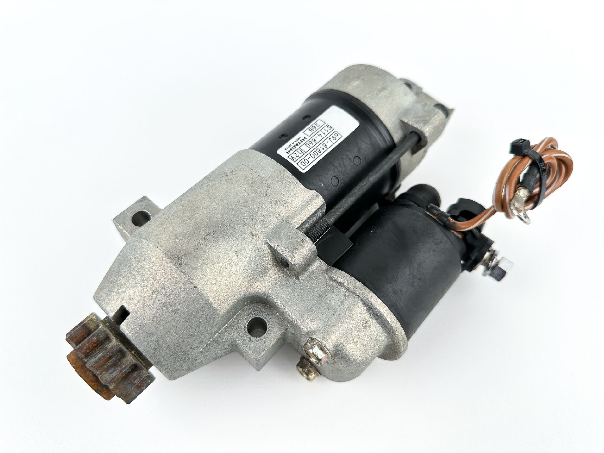 2003 Yamaha 225 HP 4 Stroke Outboard Starter Motor 69J-81800-00-00 OEM