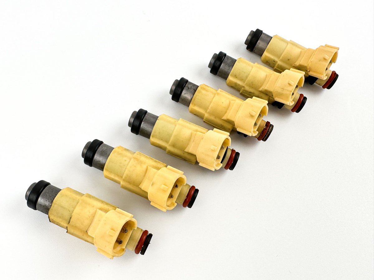 2004 Yamaha 225 HP 4 Stroke Outboard Fuel Injector Set 69J-13761-00-00 OEM