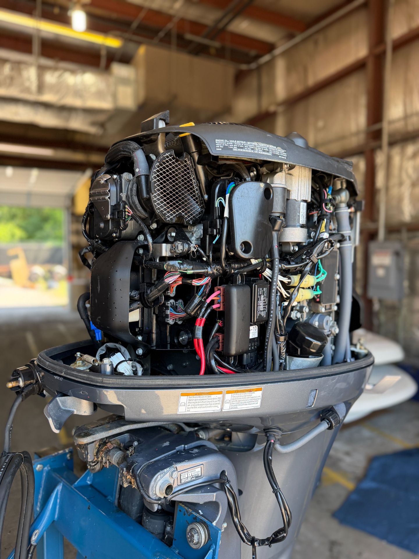 2017 Yamaha F200 200HP I4 4 Stroke Outboard Engine 25" Shaft