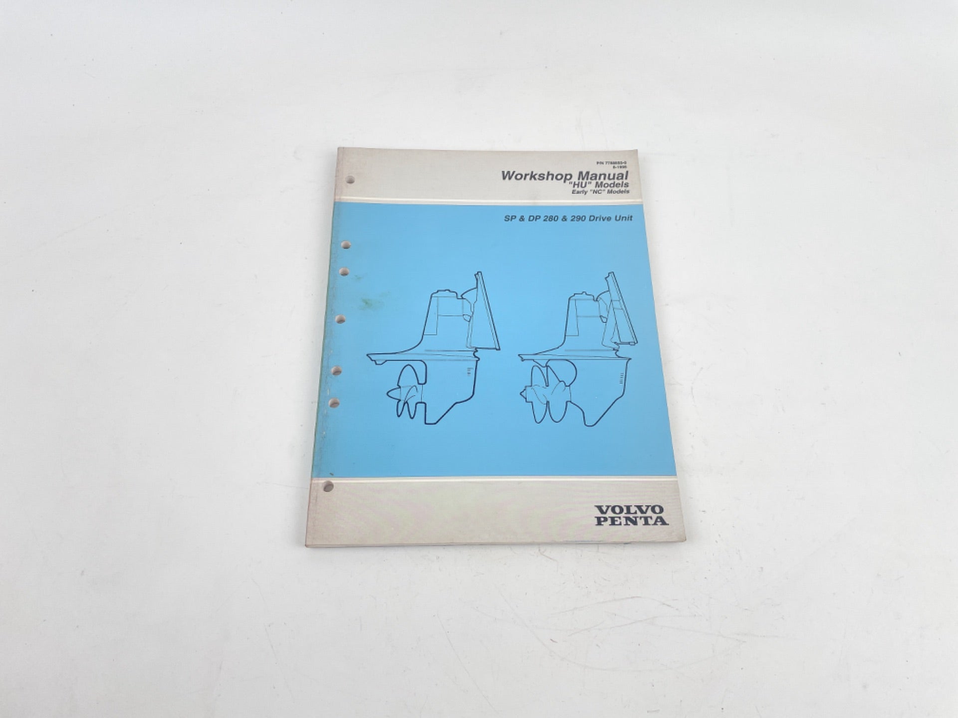 1995 Volvo "HU" Early "NC" Workshop Manual SP/DP-S Drive Unit 7788855-0