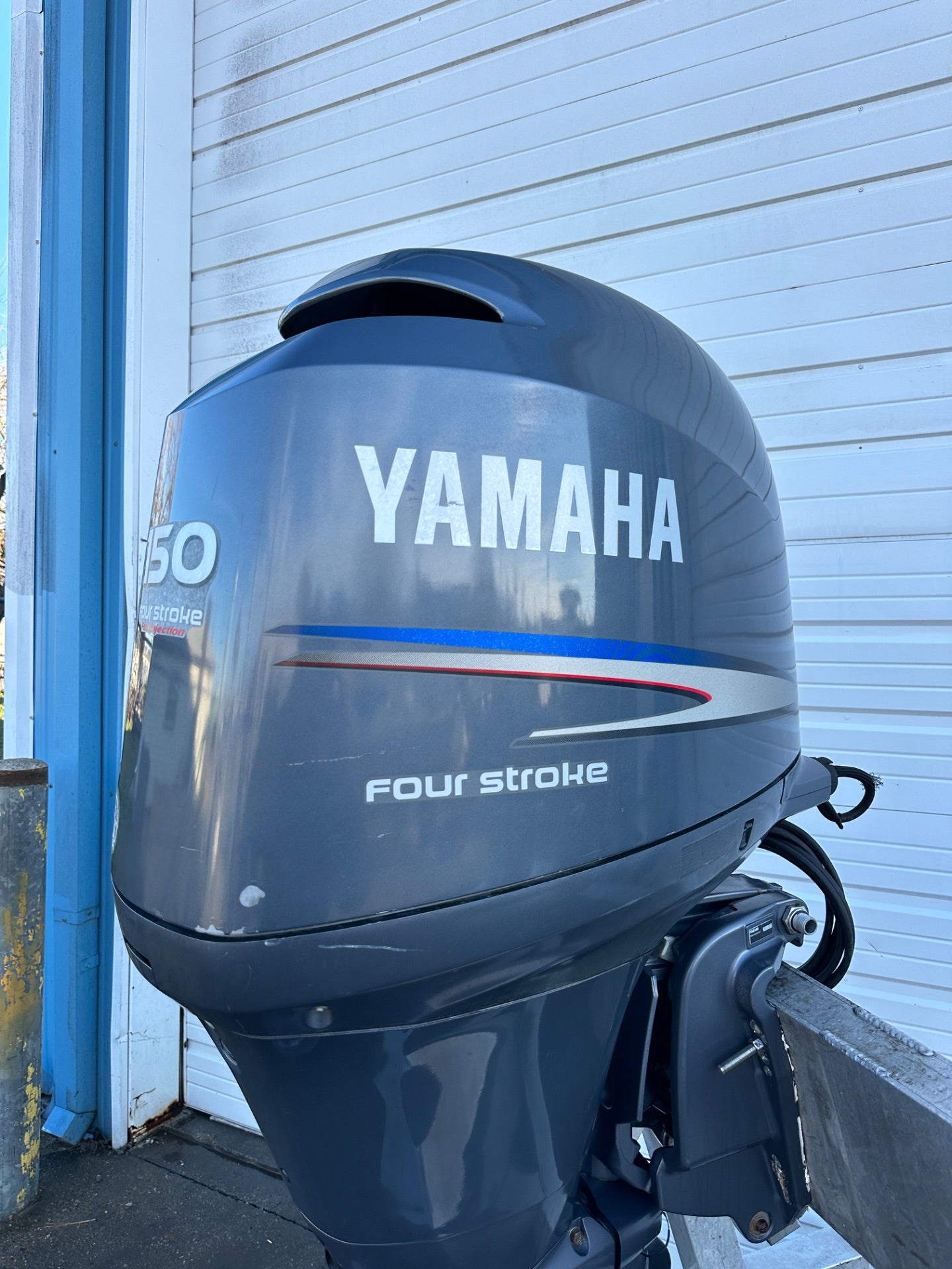 2010 Yamaha F150 150HP 4 Stroke Outboard Engine W/ 25" Shaft 987 Hours