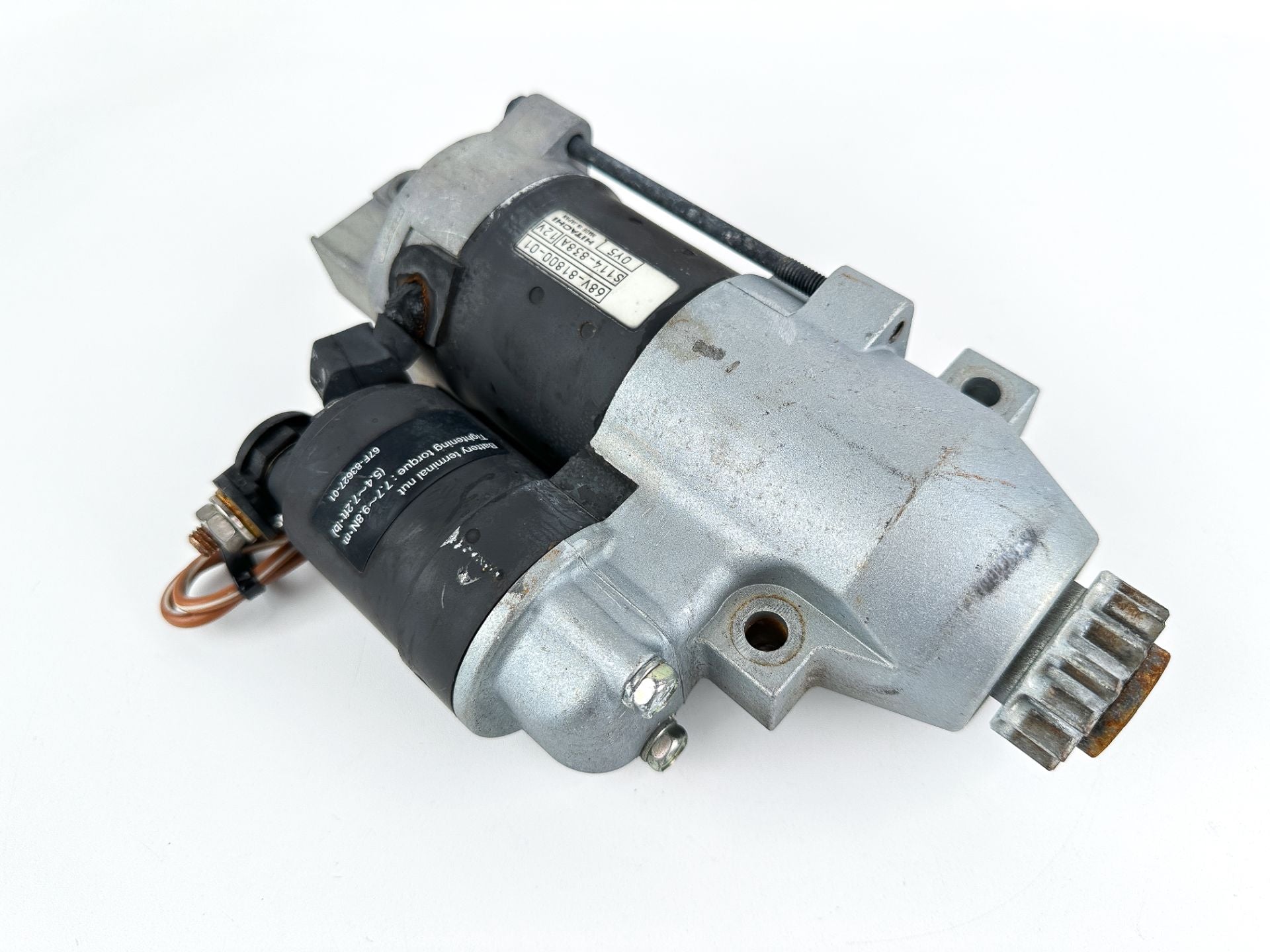 2001-2011 Yamaha 115HP 4 Stroke Outboard Starter Motor 68V-81800-01-00