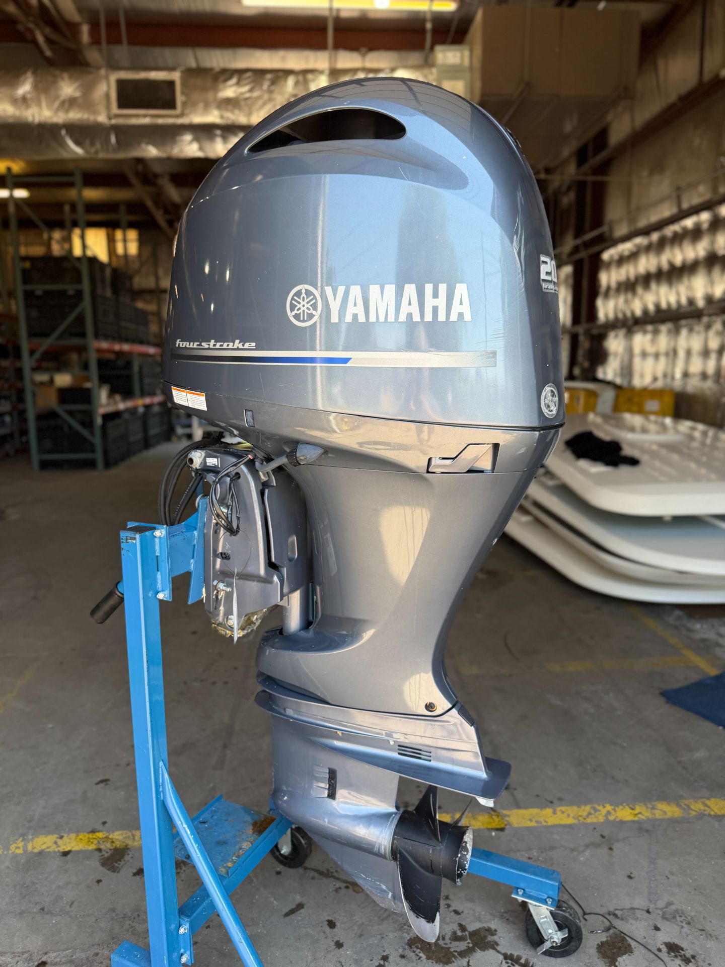 2017 Yamaha F200 200HP I4 4 Stroke Outboard Engine 25" Shaft
