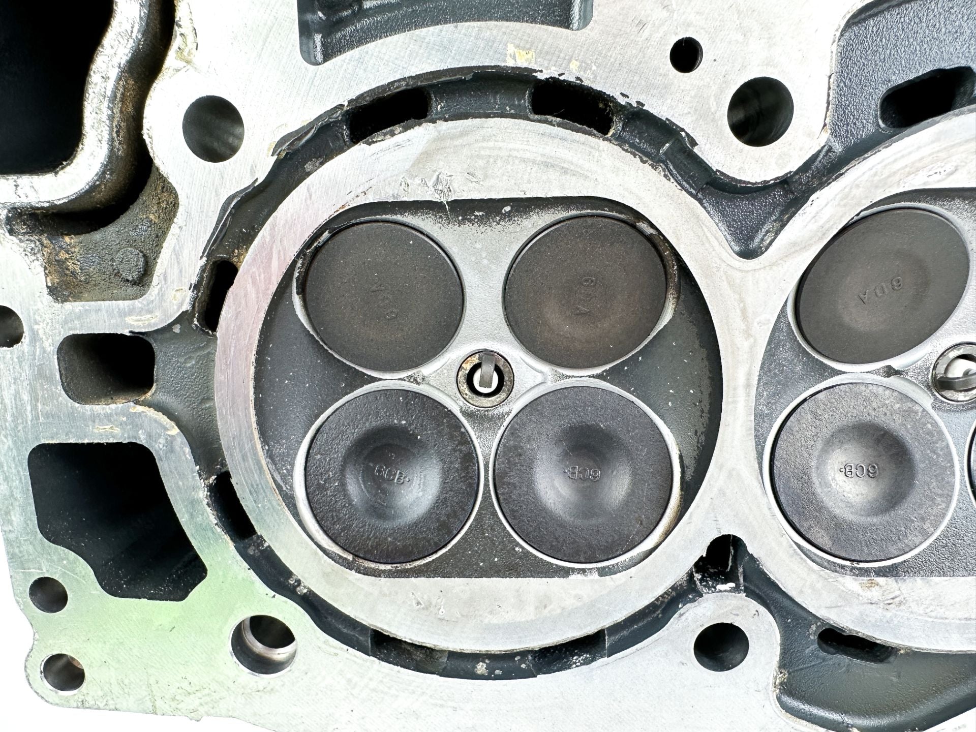 2019 Yamaha F250 250 HP 4 Stroke Outboard Port Cylinder Head 6CE-W009C-03-9S OEM