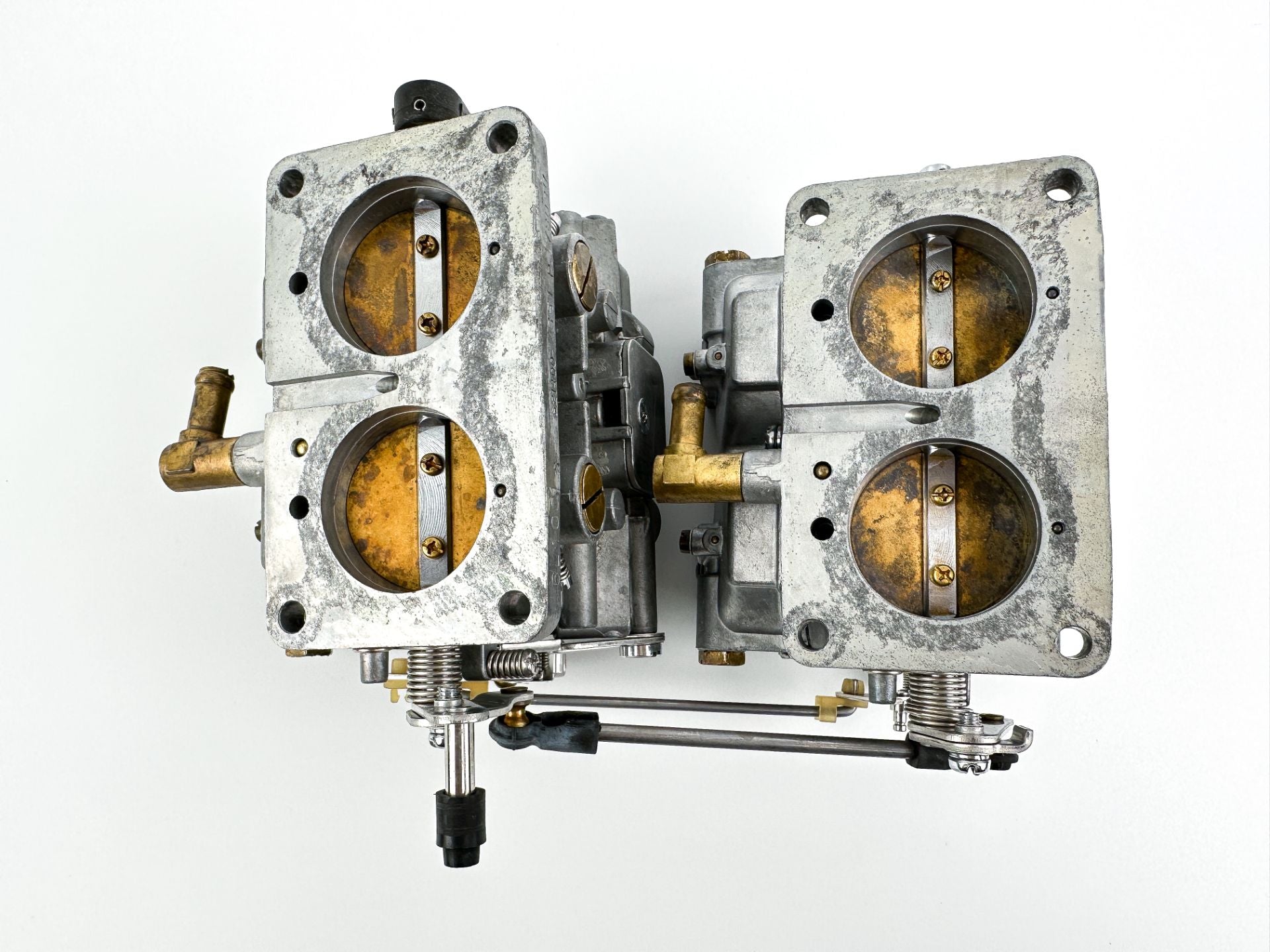 1988 Yamaha 130 HP 2 Stroke Outboard Carburetor Set 6L1-14301-01-00 Cleaned