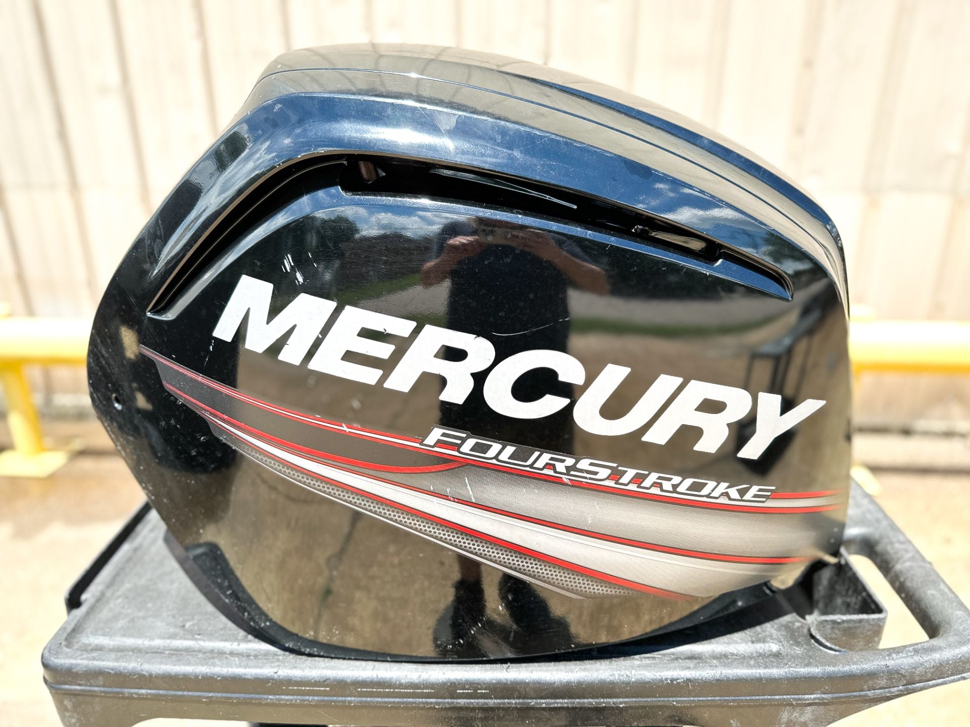 2018 Mercury 115 HP 4 Stroke Outboard Top Cowling 8M0087994 OEM
