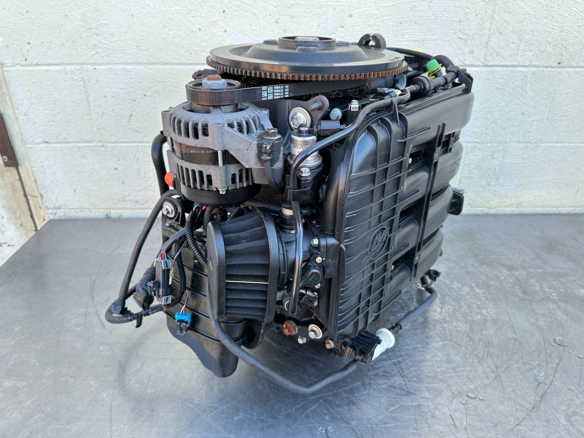 2008 Mercury 90HP 4 Stroke Outboard Powerhead Ready To Install 306 Hours